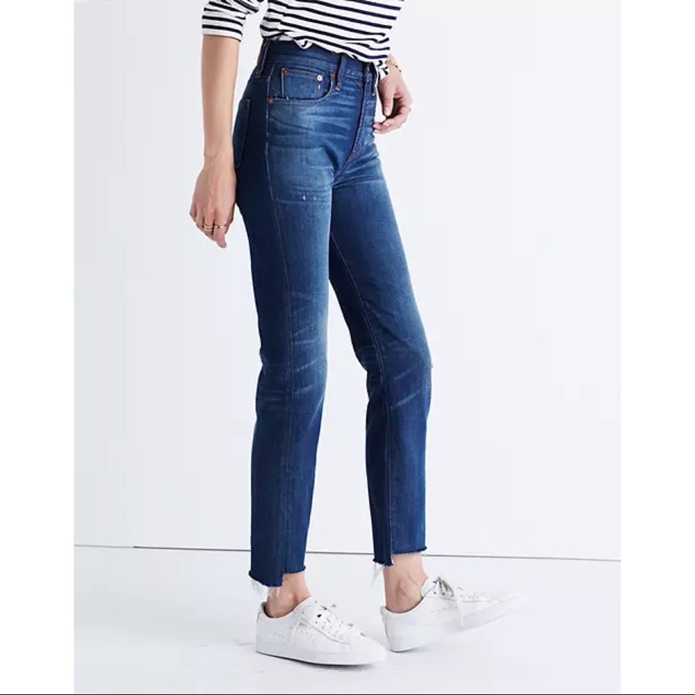 Madewell The Perfect Vintage Jean Raw Hem